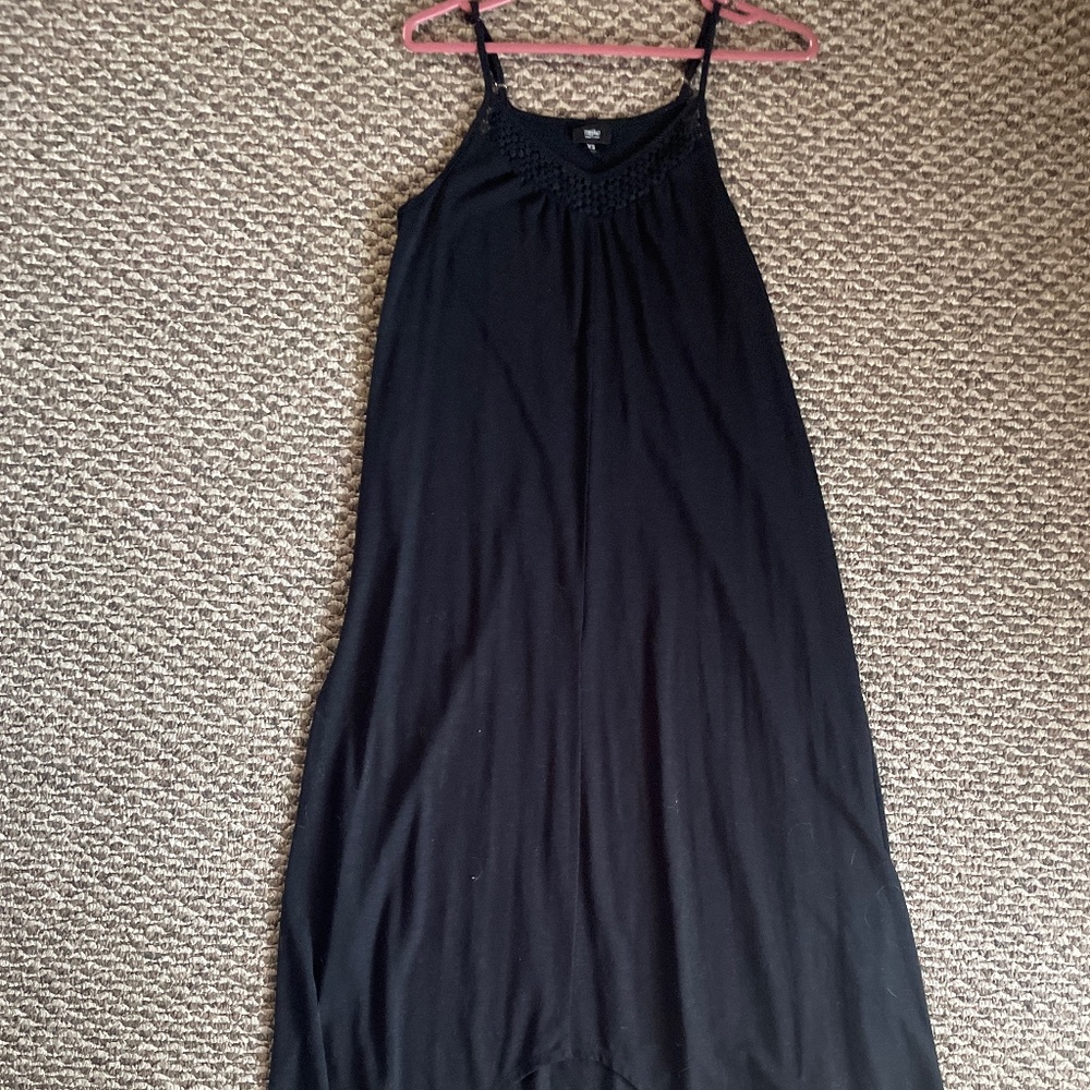 Black Mossimo Spaghetti Strap Dress